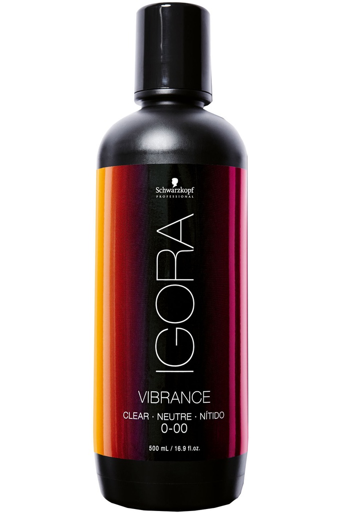 Schwarzkopf Professional IGORA Vibrance 0-00 Klarton Haartönung   500ml