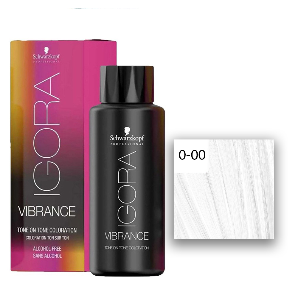 Schwarzkopf Professional IGORA Vibrance Haartönung 0-00 Klarton  60ml