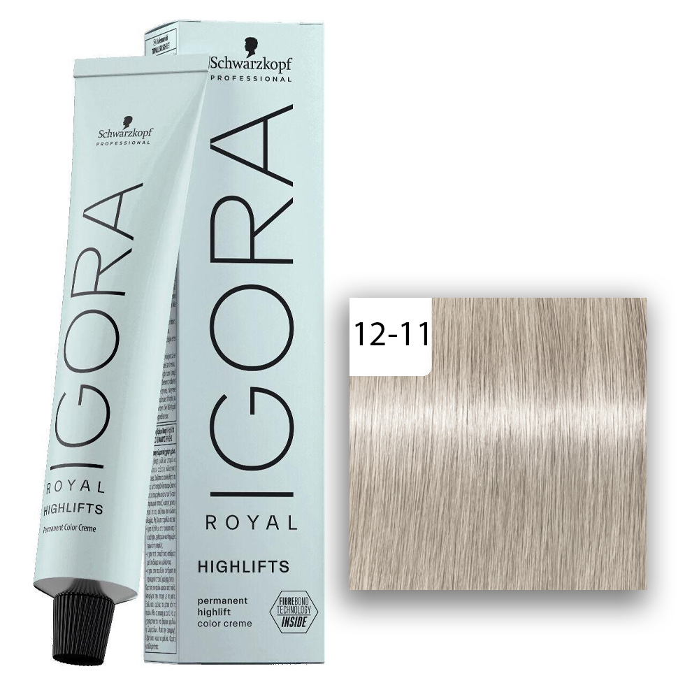 Schwarzkopf Professional Igora Royal Highlifts Haarfarbe 12-11 Highlifts Spezialblond Cendré Extra  60ml