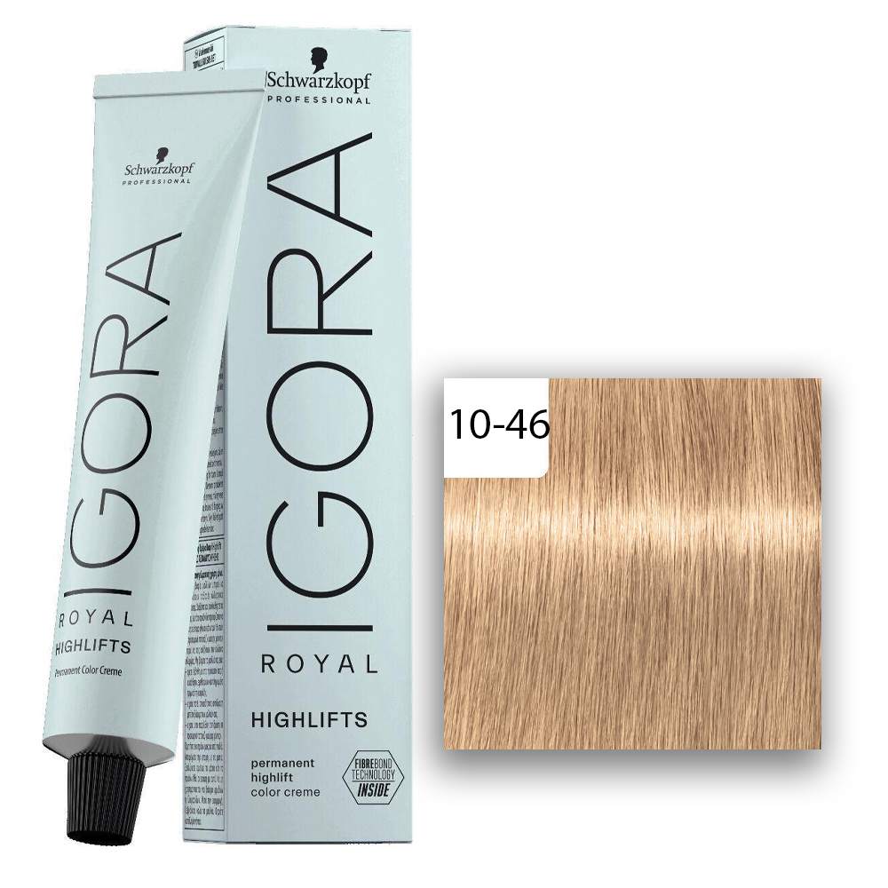 Schwarzkopf Professional Igora Royal Highlifts Haarfarbe 10-46 Highlifts Ultrablond Beige Schoko  60ml