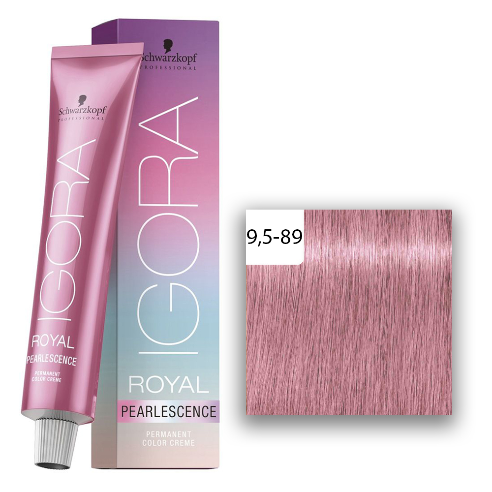 Schwarzkopf Professional IGORA ROYAL Pearlescence Haartönung P 9,5-89 Pastel Rose 60ml