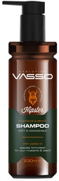 [M.12671.546] VASSO Professional HIPSTER Mustache Beard SHAMPOO (230ml)