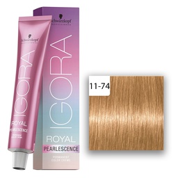 [M.14255.384] Schwarzkopf Professional Igora Royal Pearlescence Haartönung 60 ml P 11-74 