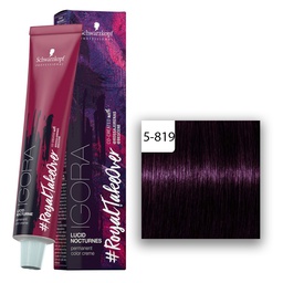 [M.14335.386] Schwarzkopf Professional IGORA ROYAL Take Over Lucid Nocturnes Haarfarbe 5-819 Hellbraun Rot Cendré Violett  60ml